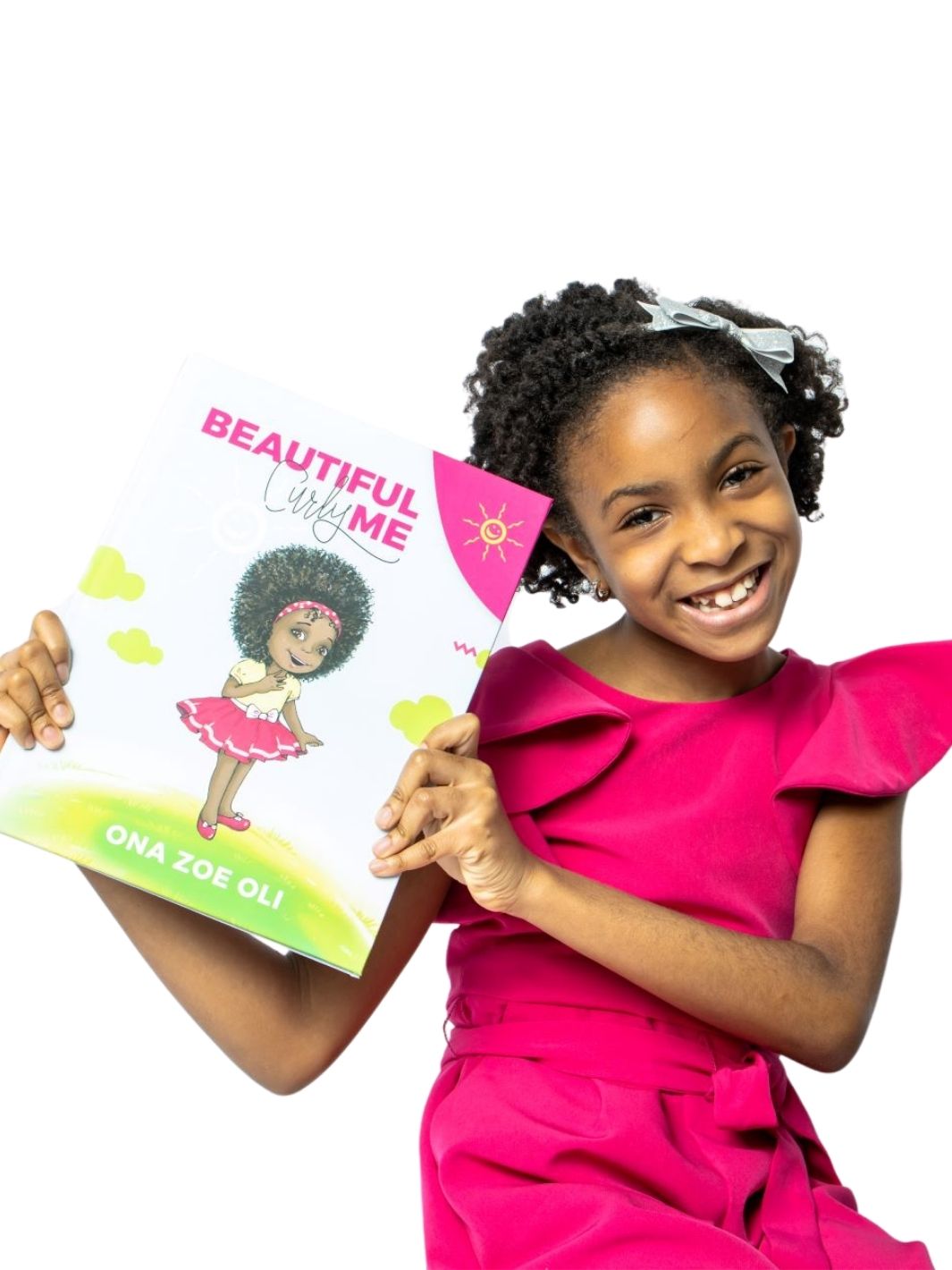 Beautiful Curly Me Book and Coloring Book Set