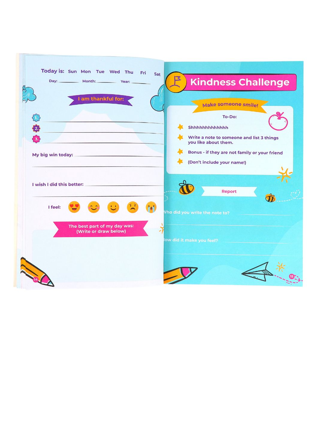 Say it Show it- Guided Gratitude & Kindness Journal by Zoe Oli